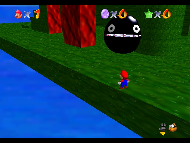 Super Mario 64 - Relaxing Is Over Screenshot 1